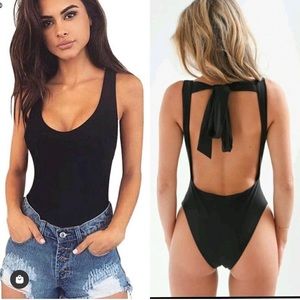 All Black Bodysuit